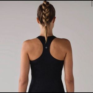 Lululemon Cool Racerback in Black Camo
